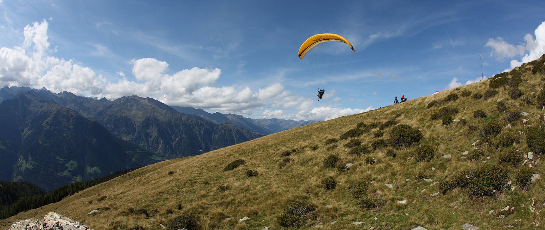 Paragleiten in Südtirol
